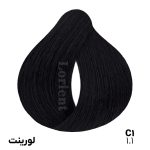 رنگ مو C1 لورینت مشکی پر کلاغی حجم 100 Ml