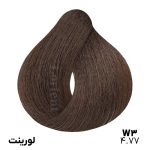 رنگ موی لورینت W3 قهوه ای شکلاتی متوسط حجم 100 میل