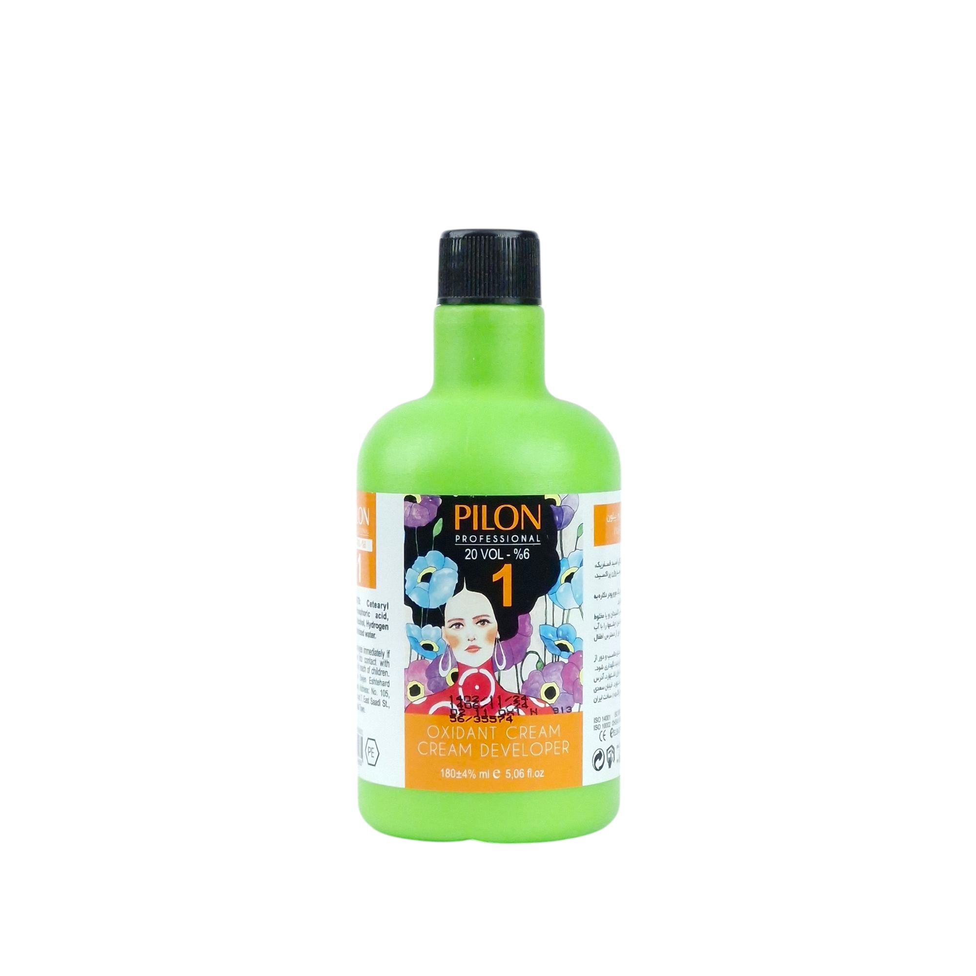 اکسیدان 6 درصد پیلون شماره 20vol حجم 180ml