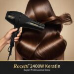 سشوار کراتینه حرفه ای مو رزتی مدل 9924