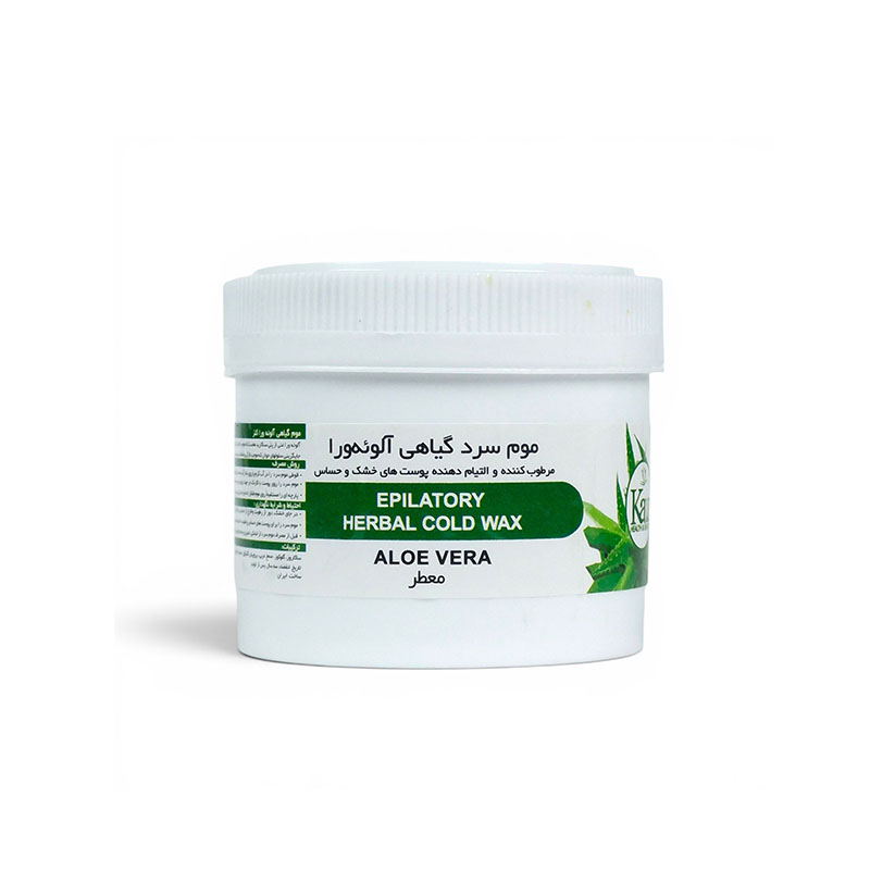 موم سرد کنز گیاهی آلوئه ورا حجم 300 گرم