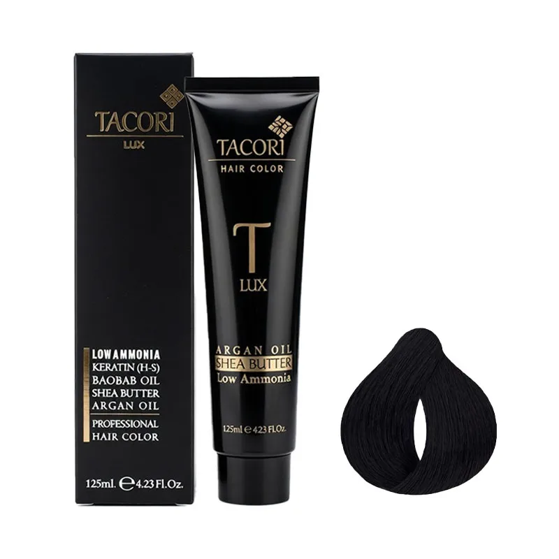 رنگ مو (1.1) C1 تاکوری مشکی پر کلاغی حجم 125Ml
